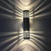 Настенная лампа светодиода с головой алюминий вверх и вниз по свету