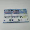 2022 Prop Money Toys Dólar Euros 10 20 50 100 200 500 Notas falsas conmemorativas Juguete para niños Regalos de Navidad o Película de video 100 PCS / PackM427