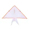 Vliegeraccessoires 4 -stijl DIY schilderen Kleurrijk Vliegende opvouwbare buitenstrand Kite Kite Kids Sport 2023