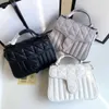 583571-Luxurys Designers Women Shoulder Bag Change Handbags Crossbody Canvas Or Leather Details Antique Silver-toned Hardware Microfiber