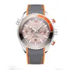 Mens Luxury Watch Chronograph Sports Watches Japonya Vk Quarz hareketi Montre de Luxe Luminous Wristwatches 007