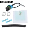 E85 Kompatibel racing högpresterande intern 450 lph bränslepump för Nissan Skyline Subaru WRX F90000267 Install Kit PQY-FPB007