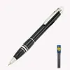 LGP Luxury Pen Black Resin Mechanical Crayer Office Classic Stationry Classic Number et Refill5168082