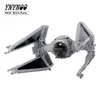 Yeni Modifiye Yıldız Planı Tie Fighter Interceptor Minifig Ölçekli Model Uzay Gemisi Uzay Savaşları MOC Bina Tuğlaları DIY Çocuk Oyuncakları G220524