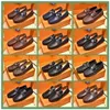 A1 Luxury Men Sapatos casuais Sapatos elegantes de negócios de negócios Sapatos de noiva preto marrom Monk Double Strap Shoe no sapato para homens tamanho US 6.5-12