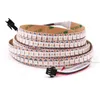 Strisce WS2812B RGB LED Strip Light White PCB Nastro flessibile 30led/m 60led/m 144led/m Impermeabile IP21/IP65/IP67 1m 2m 3m 4m 5mLED