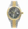 Мужские часы 41 мм, мужские часы с узором ямы, золотые BP, автоматические, желтое золото 2813, стальной юбилейный браслет, цвет шампанского, серебро Rho331b