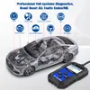 جديد konnwei kw350 obd2 سيارة الماسح الضوئي الكود المهني قارئ القارئ OBD2 أداة تشخيص السيارات لأودي / مقعد / سكودا / فولكس فاجن جولف OBD2 سريع الشحنة