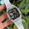 Часы дизайнера мужского бизнеса Рича Миллес Автоматические механические часы Тенденция моды полная бриллиант национальная панда Panda