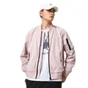 Herrjackor Autumn Men Baseball Sportswear Jacket Fashion Flight Suit Huva All-Match Boutique Clothing Simple Stylemen's