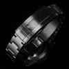 Rolesx Uxury Watch Date GMT N TOP GMT 3186 3285 904L 40 13mm Luxury Mens 2824 Movement Machinery 40 11mm DLC Black Diamond Film Dark Night B