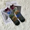 Women Socks & Hosiery Japanese Colorful Flower Transparent Chic Geometric Love Tree Summer Ultra-Thin Crystal Silk Sheer Frilly Tide SocksSo