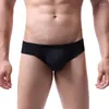 Underbyxor m￤n trosor l￥g midja sexig bugle p￥se underkl￤der cueca ruched trosor calzoncillos hombre ropa interi￶r thongs bikiniunderpants