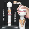 Sex Massager Seksspeeltje Krachtige Av Vibrator Dildo Toverstaf voor Vrouwen 10 Modi Clitoris Stimulator G Spot Vagina Volwassen Speelgoed vrouw GEWONNEN