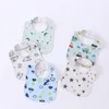 Hair Accessories Liner Waterproof Washable Baby Bib Summer Thin Cotton Children's U-shaped Saliva Towel Sleeve Bibs Born 0-12MHair