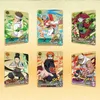 Karty anime Kolekcja hobby gra w gry TCG rzadkie figurki karty handlowej Sasuke Ninja Kakashi for Children Dift Toys 220725