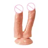 Dildos NXY Symulowane penis podwójnie głowa PCV noszą kobiety lesbijskie zabawki dla dorosłych Produkty Fałsz 220601