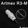 Wegwerpnaaldcartridge voor ArtMex V8 V6 V3 V9 Semi Permanent Makeup Hine Derma Pen Microneedle M1 L1 R3 R5 F3 F3 F7 DRAP DRAP