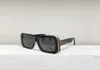 Moon Rechteckige Sonnenbrille für Damen Havana Brown Shaded Sunnies Fashion Französische Sonnenbrille Summer Eyewere mit Box