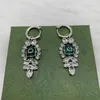 High quality Horse eye drill square Diamond stud earrings designer women Simple Earrings letter fashion luxury wedding jewelry