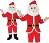 Costume da mascotte di Babbo Natale su misura caldo di fabbrica Costume da giorno di Natale per adulti Costume da cartone animato Costume da festa in maschera