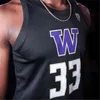 Sj98 NCAA 20 Markelle Fultz Washington Huskies College Basketball Jersey Brandon Roy Hameir Wright Quade Vert Nahziah Carter