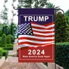 DHL 30 x 45 cm Trump 2024 Flagge MAGA KAG Republikaner USA Flaggen Banner Flaggen Anti Biden Never America Präsident Donald Lustige Gartenkampagne Gartenflagge