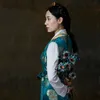 Vêtement Ethnique Robe Tibétaine Chinois Cheongsam Qipao Orienal Chine Traditionnelle Pour Femmes TA620Ethnic