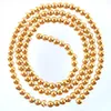 WOJIAER Gold, keine magnetischen Materialien, Hämatitstein, runde Kugelperlen, 2, 3, 4, 6, 8, 10, 12 mm, für DIY-Schmuckherstellung, Halskette, Armband, BL303