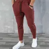 Multiplockets jogging Sweetpants Mens Treinando Fitness Pant algodão Moda Mus Cle Men Casual Running Calças YB2 220621