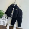 2021 Spring Fall Baby Boys Girls Clothing Set Kids Jacket Coat Pants Su For Sports Suits Tracksuits Toddler Children Clothes G220509