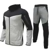 Diseñador Thin Sportswear Techfleece Pants Chándales Tech Fleece Suits Hombres Mujeres Track Sweat Coats Hombre Jogger Tracksui Chaquetas Sudaderas Conjunto de piezas