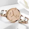 Avanadores de pulso Lady Business Watch Women Dress Rose Gold Gold Waterprop impermeabilizada feminina aço inoxidável Aço de pulsoWatcheswatches