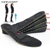 Invisible Height Increase Insole For Men Women 2345cm Cushion Lift Foot Massage Magnetic Shoes Insert 220611