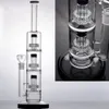 Thick Stereo Matrix Recycler Glass Hookahs Concentrate Tire Perc Water Pipe Oil Rigs Diffused Bong Bubbler Shisha Smoking Accessories