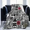 Dekens Gooi Deken Flanel Super Zachte Fleece Sprei Home Decor Alle Seizoen Voor Slaapbank Woonkamer Marimekko StukDekens