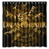 Tende per doccia Dream Theater Printing Tenda impermeabile 100% Bagno in tessuto in poliestere per muffa 72x72 pollici con 12 ganci