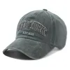 Высококачественный бренд York Washed Cotton Cap для мужчин Women Gorras Snapback Baseball Casquette Dad Hat Outdoors