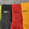 Gary Dept vujade basic graffiti towel thick bottom socks couple tide socks men's and women's medium tube socks246J