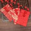 Hediye Sargısı düğün yaratıcı şanslı Çin yılı Hongbao kırmızı zarf bahar festivalgift