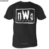 NWO World Order Wrestling Vuxen Svart T-shirt Casual pride t-shirt herr Unisex shubuzhi tshirt Lös storlek topp sbz3047 220408