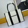 Canvas Navy Cabas Tote 2022 Designer de bolsas Moda Bolsa Bolsa Balencaigas Bolsa Designer Compras Bolsas de compras luxuosas Q7QL#