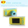 Multi-lingua K7 fotocamera per bambini mini fotocamera digitale per bambini simpatico cartone animato giocattolo per bambini regalo di compleanno per bambini con pacchetto di vendita al dettaglio più economico