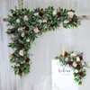 Decorative Flowers & Wreaths Wedding Props Outdoor Arch Flower Row Arrangement Square Pavilion Wall Lawn Pre-function Area Background DecorD