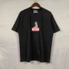 メンズキスTシャツキス共同ラップラップシンガーチルドレンズ爆発性ヘッドラウンドネック半袖と女性のTシャツ9xpe S06