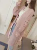 Kvinnors blusar skjortor 2022 kimono cardigan kvinnor blommor broderi chiffon blus bloss ärm lång skjorta strand koreansk mode sommar