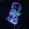 Parti Dekorasyon Etkinliği Malzemeleri Şenlikli Ev Bahçesi Noel Çelenk LED Perde Icikle String Işık 220V 4M 96 LEDS Kapalı Damla Aşaması OU