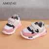 Zapatos de primavera y otoño para niños, zapatillas deportivas informales para niños y niñas, zapatillas deportivas transpirables suaves antideslizantes para correr, talla 2130 220520