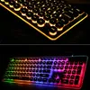 104 Key L1 Wired Film Luminous Keyboard USB Office Office Computer Game Mouse Set Whole267P269W7163262