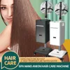 Hairdressing Salon Negative Ion Nano Mist Standing rohs Hair Steamer Cap Vertical Spa Equipment with Deep Repair Moisturizing